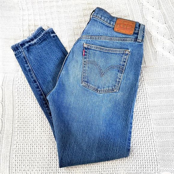 Levi’s 501 Straight Skinny Leg Jeans Size 31 - Picture 5 of 11